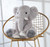 MorisMos Large Elephant Stuffed Animal, 19.6inch Soft Stuffed Elephant Plush Companion Gifts for Girls Boys, Gray