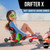 EzyRoller New Drifter-X Ride on Toy for Ages 4 and Older, Up to 150lbs. - Red