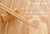 Alphax 909712 Wood Grain Chopsticks, 10.6 inches (27 cm), Tip Angle, Octagonal Wood Chopsticks, Cherry Blossom