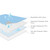 Hospital Bed Pads 34'' x 76'', Non-Slip Washable Pee Pads and Mattress Protector, Waterproof Draw Sheets for Hospital Bed Wetting Incontinence Cover, Chucks Pads for Adult, Blue