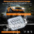 BAOLICY 5x7 H6054 In LED Headlights DOT Approved Hi/Lo Sealed Beam 7x6 Rectangular Headlamp for Je ep Truck Off-road Van Pickup with Isuzu Ford Chevy GMC with H6545 H6052 H5054 6053 Socket Headlight