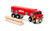 BRIO World 33657 - Lumber Truck | 6-Piece Wooden Toy Train Set | Ideal for Kids Ages 3 and Up | Made with Sustainable Wood | Magnetic Crane Compatible