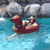 GoFloats Wiener Dog Party Tube Inflatable Raft, Float in Style (for Adults and Kids)