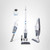 Vacmaster VSD1801 Cordless Handheld & Stick Vacuum Cleaner 2 in 1, Rechargeable Li-ion Battery Powerful Lightweight for Hardwood Floor, Carpet and Pet Hair White