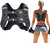 Prodigen Weighted Vest for Women and Men 16 Lbs with Reflective Stripe and Double Adjustable Buckle Straps Weight Vests for Strength Training, Jogging, Cardio, Weight Loss, Muscle Building, Black