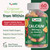 YumVs Calcium 500mg with Vitamin D3 - Raspberry & Orange Flavor Calcium Vitamin D Gummies, Chewable Calcium Supplement for Kids & Adults, Vitamin D Calcium Gummies, Kosher Halal Gluten Free (60 Count)