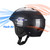 Tontron Adult Whitewater Kayaking Canoeing Watersports Helmet (Gloss Black Fiber Forest, Large)