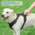 No Pull Dog Harness Adjustable Reflective Oxford Easy Control Medium Large Dog Harness with A Free Heavy Duty 5ft Dog Leash