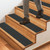 CHUANGSEED Stair Treads Non-Slip Tape 6''x30''（12-Pack） Black 80 Grit Outdoor treads Grip Tape- Weather Resistant Adhesive Treads- Anti Skid Strips-Waterproof