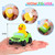 20 Pcs Rubber Ducks for Jeeps, 2.8 Inch Ducks for Jeeps, Ducks for Ducking 10 Rubber Ducks Assortment with 10 Cars, Collection Ducks for Jeeps, Birthday Gifts Christmas Party Favors, Baby Bath Toy