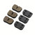 HAUERTZX Mini Bike Brake Pads Compatible for 79cc 97cc 100cc 105cc 2.8hp Coleman CT100U CC100X Motovox MBX10 Baja Doodle Bug DB30 Monster Moto MMB80 MMB105