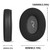 Gobelieve Cooling-Gel Earpads Replacement Ear Cushions Compatible with Sony MDR-ZX770BN MDR-ZX780DC MDR-ZX770BT Headphone Earcups Parts