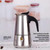 DeeKleen Stainless Steel Moka Pot Espresso Maker,Stovetop Moka Pot,Percolator Coffee Pot,Italian Coffee Maker,Cuban Café Brewing,Greca Coffee Maker (4 CUP)