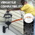 VONLX Ladder Stabilizer Accessory for Roof Gutter with Wrench, Wing Span Wall Ladder Standoff, roof Ladder stabilizer Easily attaches with U Bolt, Stabilized Support, 375 lbs Weight Rating
