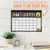 Hadley Designs Large Desk Calendar 2026-2027 - Desktop Calendar 2026, 18 -Month Desk Calendars for Home, Office & Classroom, Cute Pastel Classroom Decor Teacher Must Haves, January 2026 to June 2027