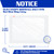 FANPAT 3Pcs Clear Canopy Sidewalls for 10x10 Pop Up Tent, Transparent Window Curtain Cloth, 8 Mil PVC Enclosure Fabric with Zipper, White (Not Including Frame and The top,Sidewalls ONLY)