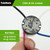 YukiHalu Ceiling Fan Pull Chain Switch 3 Speed 4 Pre-Installed Wires, Ceiling Fan Capacitor CBB61 4uf + 4uf + 2.5uf 5 Wires 250V, Light Switch for Fan and Light (‎ZE-208s Antique, 4+4+2.5uF)