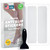 Anti-Slip Shower Stickers - Help Reduce Slipping in Bathtub & Shower, Clear Non-Slip Bath Strips, Strong Adhesive Bathtub Appliques Suitable for Homes with Kids, Adults & Seniors - 24 Pcs - Homergy