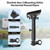 Starlink Gen 3 Universal Mount - RV, Camper, Yacht, Pole, Railing Clamp for Roof/Rack (1-1.22”Dia)