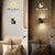 JandCase Night Lights Plug into Wall, Automatic Night Light with Dusk to Dawn, 2 Pack 0-100LM Dimmable Plug in LED Nightlight 3000K Soft Warm for Bedroom, Hallway, Stairs
