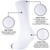 Monxiery Mens 100% Cotton Cushioned Crew Socks, Athletic Performance Moisture Wicking Work socks
