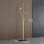 BUZUEY Gold Coat rack,Sturdy coat tree freestanding heavy duty with Marble Base,Metal standing coat rack for Bedroom,Entrance,Modern coat hanger stand for Coats,Hats,Bags(gold)