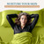 Casa Platino Queen Size Satin Sheets - Smooth Satin Sheets Queen, Cooling Fabric with 15 Inch Deep Pocket Sheet, Lightweight and Breathable, Makes for a Great Nights Sleep- Vibrant Lime Green