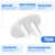 Thyle 200 Pcs Outlet Covers Bulk Child Baby Proofing Plug Covers for Electrical Outlets Easy Install Socket Sturdy Safe Secure Baby Proofing Kit for Home Office Bulk (White)