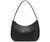 CYHTWSDJ Shoulder Bags for Women, Cute Hobo Tote Handbag Mini Clutch Purse with Zipper Closure (BZ black)
