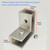 90 Degree Sleeve Over Shower Glass Clamp, Glass Shower Door Hardware, Bathroom Door Right Angle Connector for Bathroom, Showroom Hardware accessories