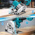 Compact Brushless Cordless Circular Saw Compatible with Makita 18V Battery, 20mm Arbor,Max Cutting Depth 1-7/10"(90°)