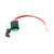 TGGKKPARTS 4 Holes Plug Battery Wire Harness for Razor MX350 MX400 Dune Buggy Dirt Quad Pocket Rocket Pocket Mod Sport Mod Ground Force
