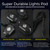 icicar 10 Pods Aluminum LED Rock Lights, APP Control Dual Remote RGB Waterproof Off Road Underglow Kit with Music Mode for Trucks ATV UTV RZR RV Boats