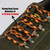 PTERYBIRD Black Orange Heavy Duty Boot Laces,2 Pairs 3/16" Thick Strong Round Replacement Shoelaces for Work,& Hiking Boots,Durable Shoe Strings,72" (180cm)