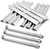 Criditpid Grill Replacement Parts for Napoleon LEX 485, LEX 605, LEX 730 Series, Legend 485, Mirage, Lifestyle Gas Grills, Napoleon S81001 Heat Plate Flame Tamer and Burner for Napoleon Grill Parts