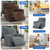 MAXIJIN Waterproof Recliner Covers for Large Recliner 3 Pieces Oversized Recliner Chair Covers, Washable Lazy Boy Reclining Slipcovers with Pockets for Pet, Kids (XL Recliner, Light Gray)
