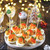 100Pcs, 5", Christmas Cocktail Picks Xmas Decor Toothpicks Fruit Sticks Food Sandwich Appetizer Charcuterie Skewers, Xmas Tree Snowman Bell Santa Claus Themed Christmas Decorations Party Supplies