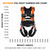 WHITEDEW Fall Protection Premium Safety Harness with Shock Absorbing Lanyard, Vented & Padded Shoulder, Legs & Back - Upgrade 4 Quick Buckles (Orange)