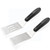 2 Pieces Small Spatula，Small Metal Spatula，Mini Metal Spatulas for Kitchen Use，Flipping or Cooking Brownies, Cookies，Eggs, Pancakes, or Cakes
