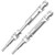 2Pcs Vgoohobby Steel Drive Shaft CVD Driveshaft #14410B Compatible with MJX Hyper Go 14210 14209 1/14 RC Car Upgrade Parts (Silver)