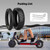 Cooryda 8.5'' Tire&Tube,8 1/2×2 Electric Scooter Tire Replacement Wheels for Gotrax Gxl V2/Xiaomi M365,8.5x2 Spare Wheel Tires for Front/Rear Replacement Tires Butyl Rubber Curved Valve(Inner+Outer)