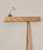 Kazai. Wall-Mounted Coat Rack 'Toke' - Modern Design Coat Rack with Hidden Wall Hooks - Solid Wood Veneer Panel Coat Hanger - Oak-1767512752