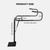 Hot Tub Cover Lifter, Hydraulic Spa Cover Lift, Heavy Duty Spa Cover Lifter for Hot Tub, Height 32.7-42 Inch Adjustable Hot Tub Cover Lift Removal System, Rust-Resistant Hot Tub Cover Holder