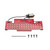 LEDGlow RestoLights Third Brake Light Kit Replacement Fits 1986-1987 Buick Regal & Grand National G-Body Car - Plug & Play - Upgrades 3rd Brake Lights Bulb to Ultra-Bright Red LED Lighting