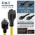4 in 1 NEMA 5-15P Adapter Cord 1FT, Winxus NEMA 5-15P to 5-15R, 5-20R, 6-15R, 6-20R Adapter Cord, 15A to 20A AC Adapter Cable, Short Extension Cord, 3 Prong Extension Cable