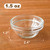 Iyulania 1.5 oz Clear Glass Bowl, Mini Prep Dish for Salt and Spices, Dishwasher and Microwave Safe, Stackable, Set of 6
