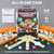 Queensell Mexican Train Dominoes Set with 8 Holders - Wooden Hub and Tiles Holders - Double 12 Tiles with Dots (D12 + 8 Holders)