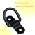 Paidiem 6-Pack 1/4" D Rings Tie Down Anchors Hooks with Bolt-on Mounting Bracket Clips- Heavy Duty Black Steel D-Ring Tie Downs 2400 Pound Capacity for Trucks and Flatbed Trailers, Included Screws ﻿