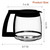 14-Cup Glass Carafe Replacement for Cuisinart Coffee Maker Models DCC-2200RC | Model# DCC-2200RC