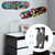 YIBEICO 2pc Skateboard Decks Wall Mount 360° Rotating Skateboard Wall Hanger, Extending & Floating Display Skateboard Wall Holder Grab & Go Storage Rack,Universal Skate Wall Mount Horizontal Any Angle
